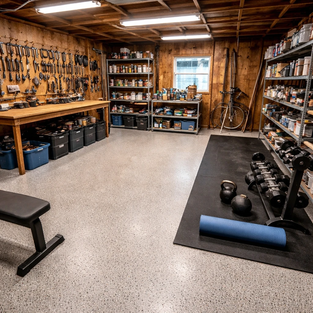 Garage Workshop - After