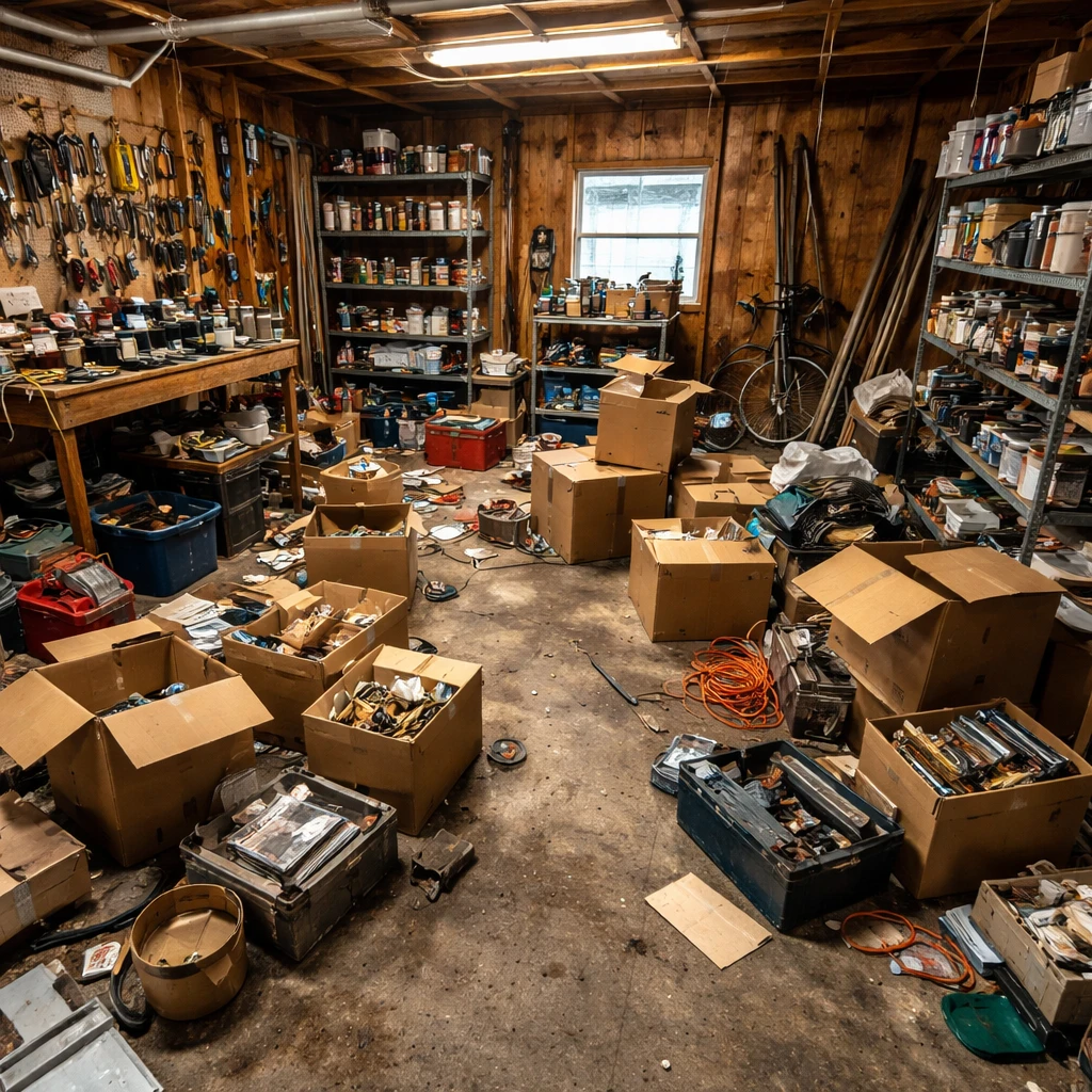 Garage Workshop - Before