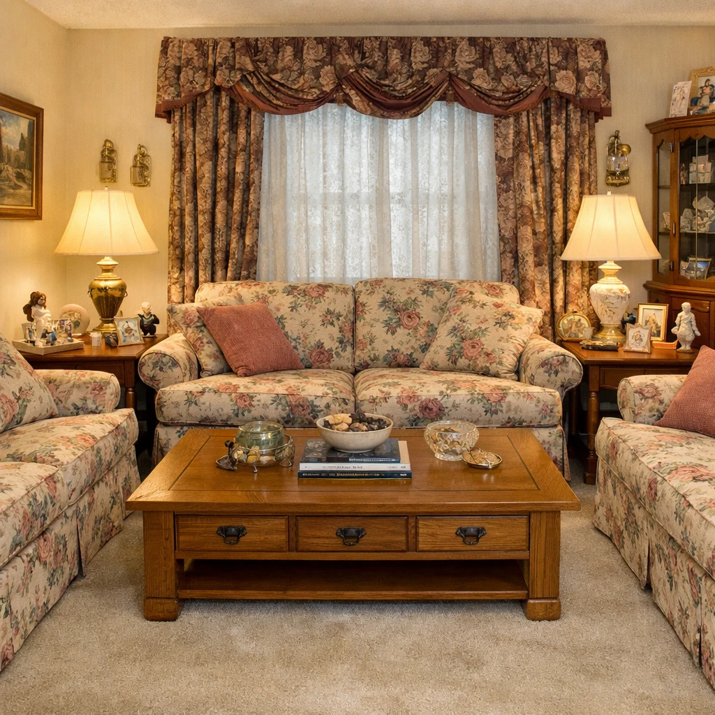 Modern Living Room - Before