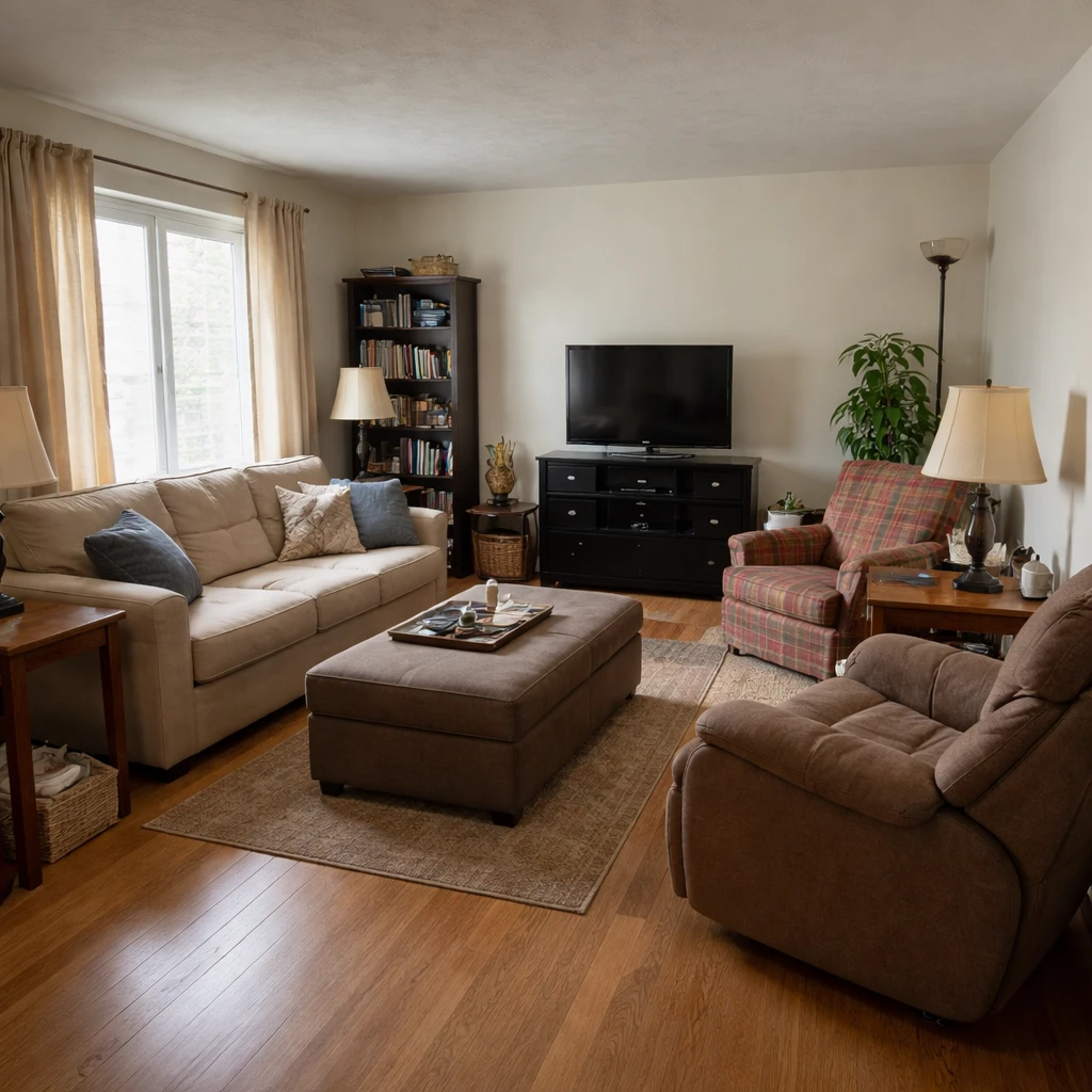 AI Room Planner From Photo before