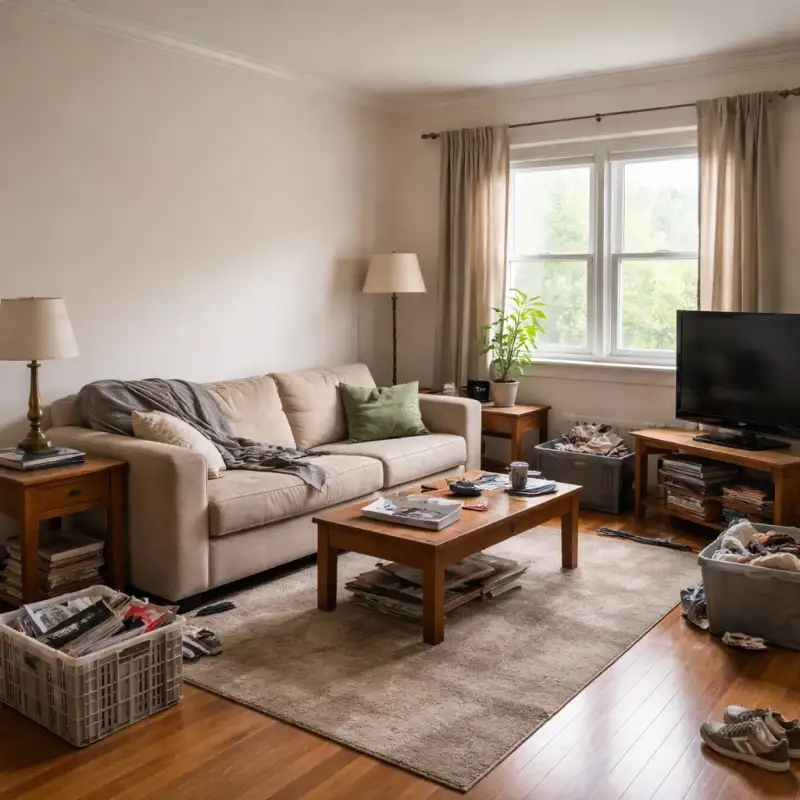 Original room before redesign