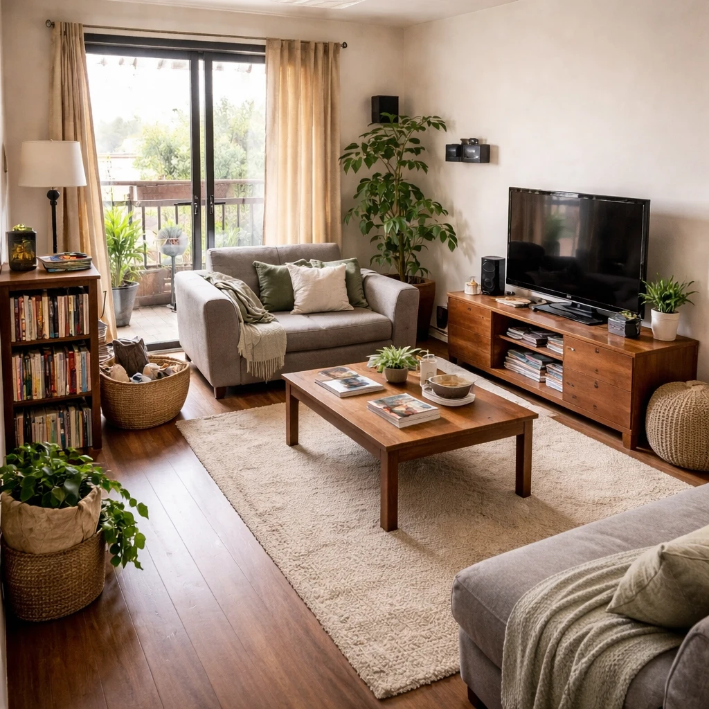 Make a Furnished Apartment Feel Like You after