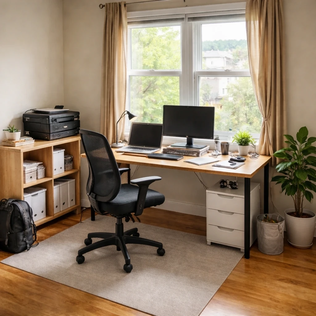 Room after AI redesign