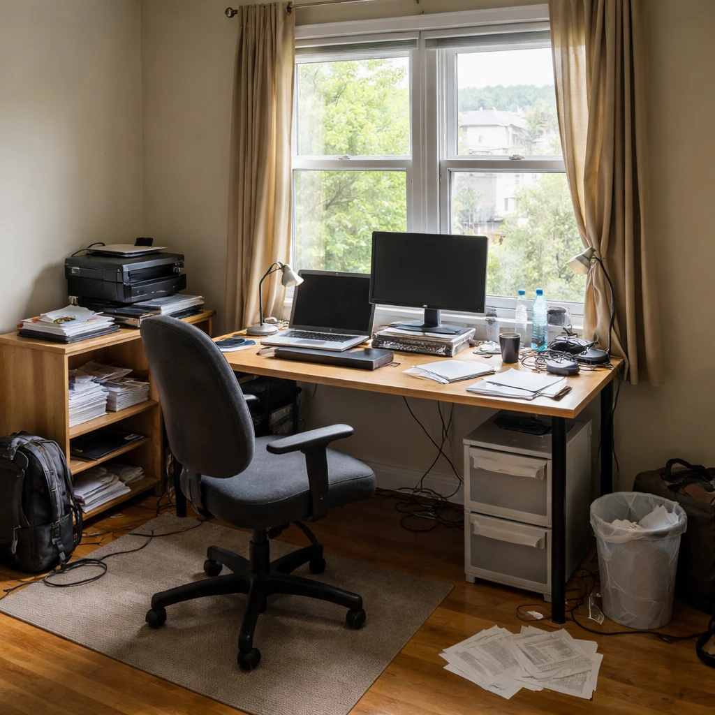 Original room before redesign