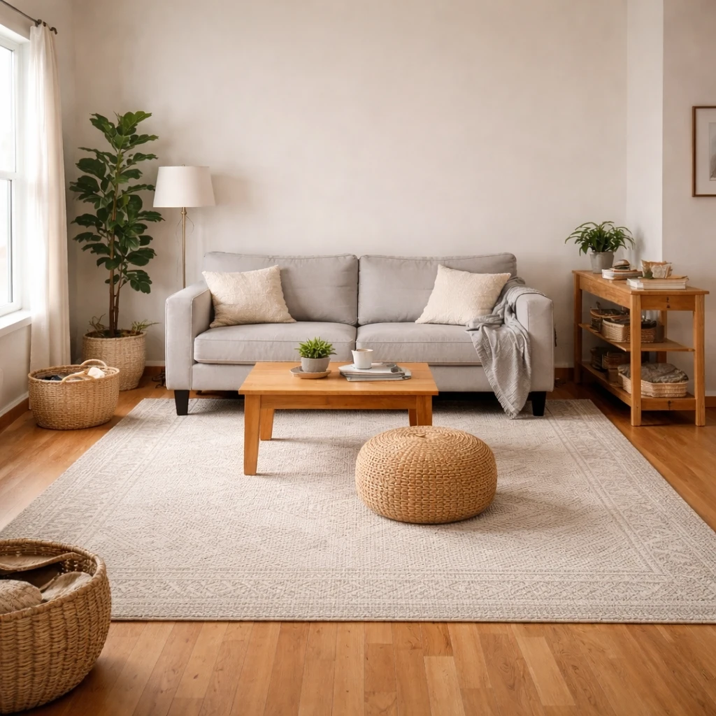 How to Choose a Rug Size for Your Room after