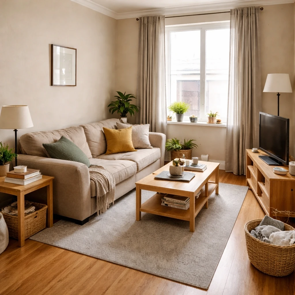 How to Decorate a Small Living Room after