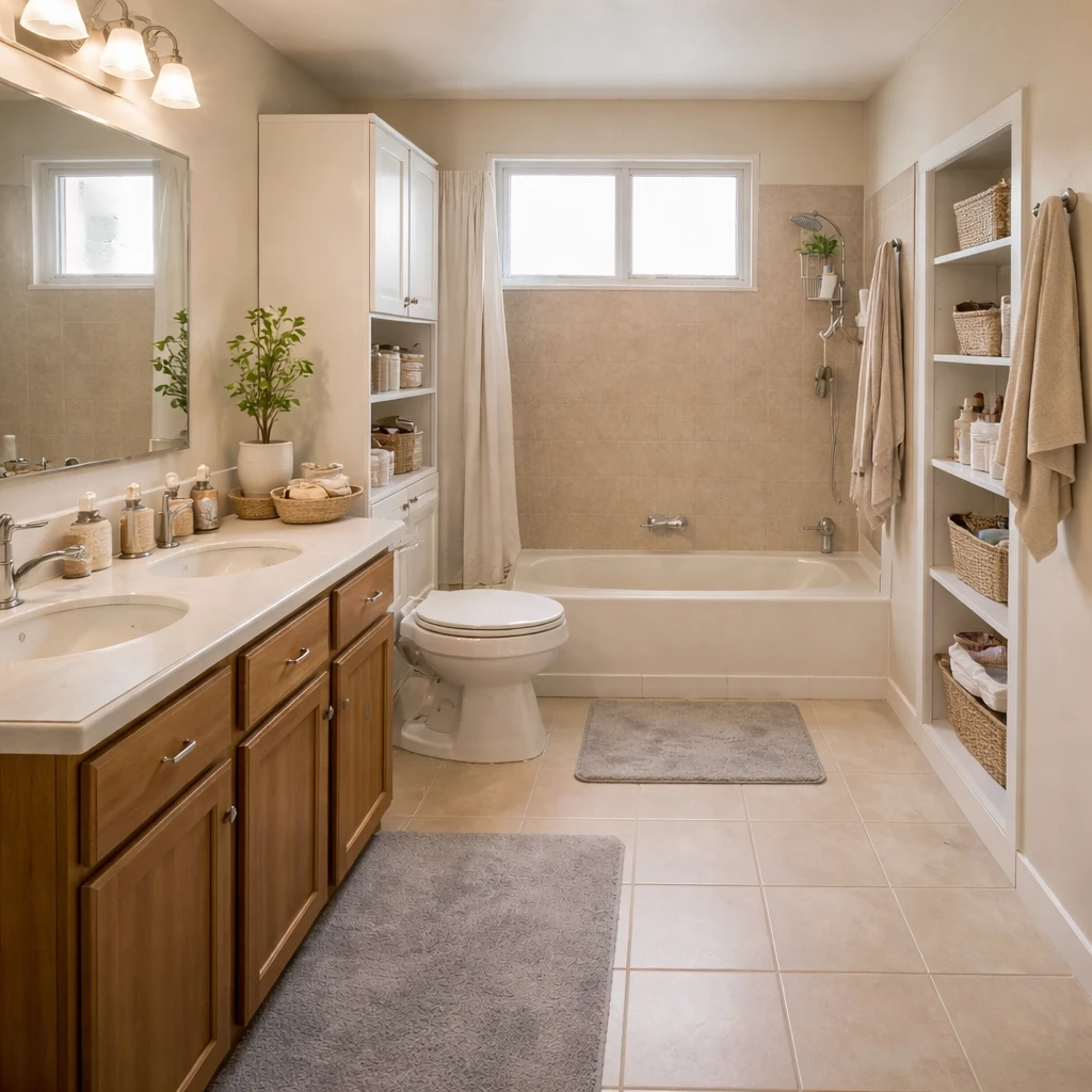 How to Design a Bathroom Layout for Comfort and Function after