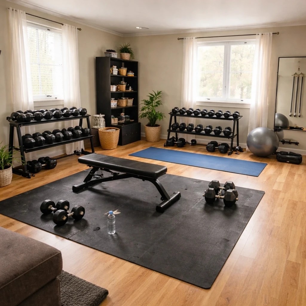 How to Design a Home Gym That You Actually Use after