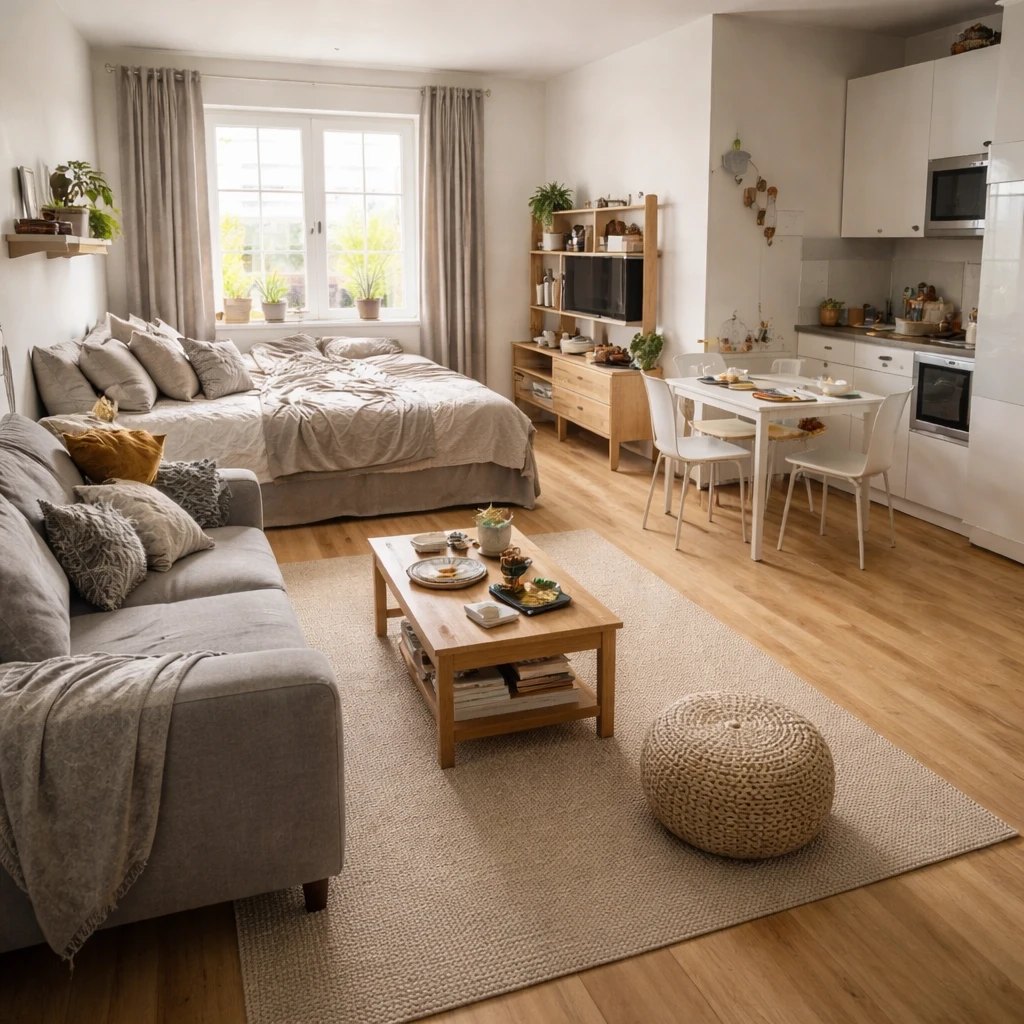 How to Furnish a Studio Apartment Without Overcrowding after