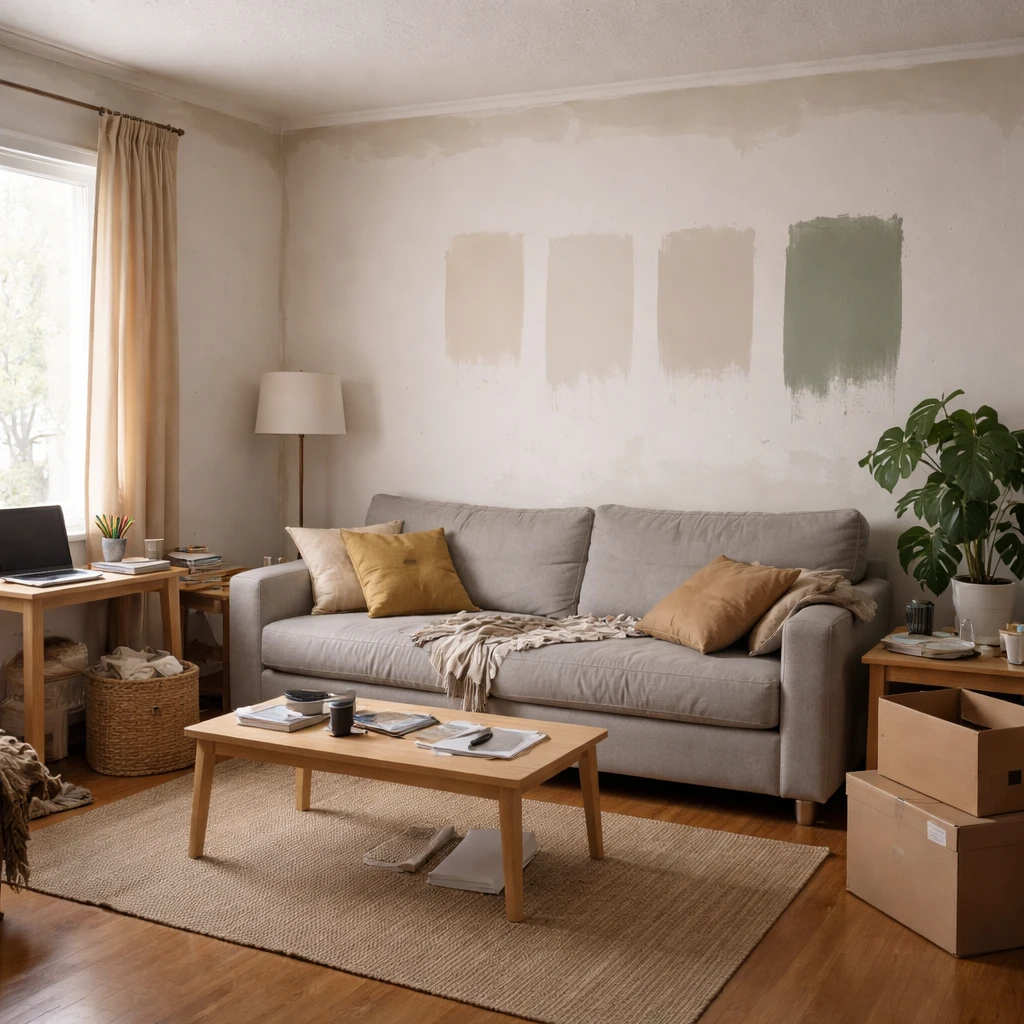 Original room before redesign