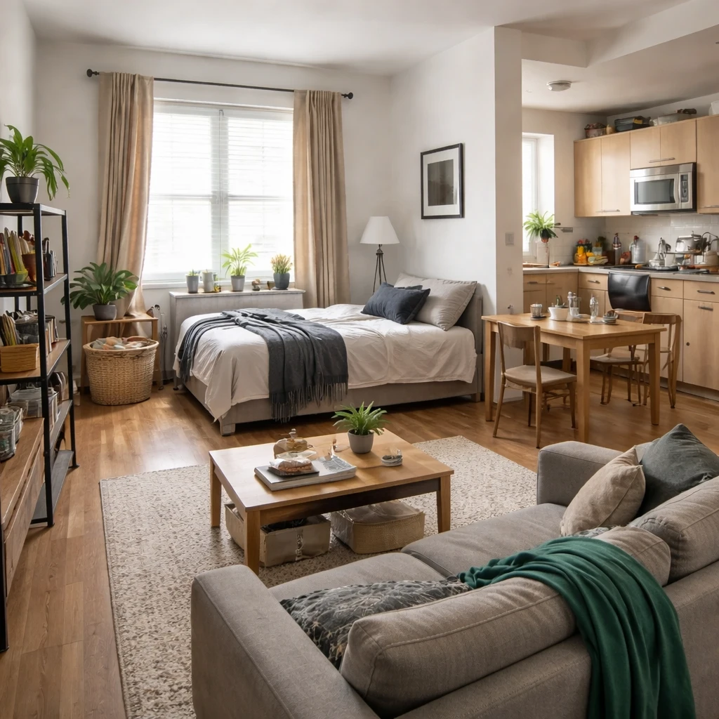 Design a Studio That Feels Spacious after